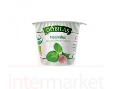 Ekologiškas natūralus jogurtas Dobilas 3.8% rieb. 125 g