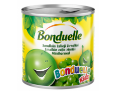 Konservuoti smulkūs žalieji žirneliai „Bonduelle Kids“ 200g