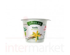 Ekologiškas jogurtas DOBILAS su vanile, 125 g