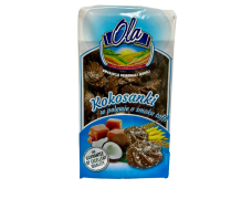 Trapios tešlos sausainiai su kokosų drožlėmis iririsų sk. glaistu OLA 500g