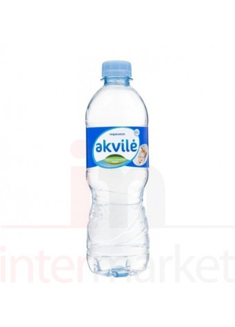 Natūralus mineralinis vanduo "Akvilė" negazuotas 0,5 L