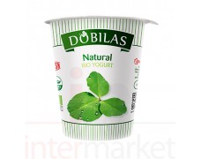 Ekologiškas natūralus jogurtas DOBILAS, 300 G