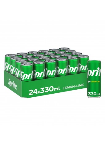 Gazuotas gėrimas SPRITE, 330ml x 24vnt dėžė. 0,79€ - vnt. 