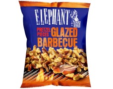 Krekeriai BBQ skonio ELEPHANT pieces Glazed Barbecue, 75g