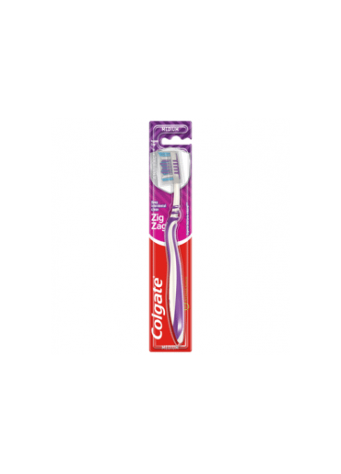 Dantų šepetėlis COLGATE ZIG ZAG MEDIUM, 1 vnt.