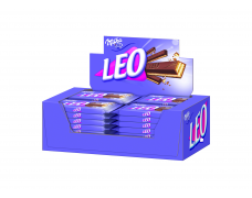 „Milka Leo“ Single, 32 vnt. pakuotė (32vnt x 33 g). 0,69€ vnt