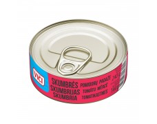 Atlantinės skumbrės pomidorų padaže, 240g 