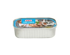Menkių kepenėlės savo aliejuje 121g