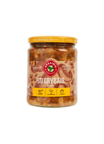 Sriuba su grybais KĖDAINIŲ KONSERVŲ FABRIKAS, 480 g