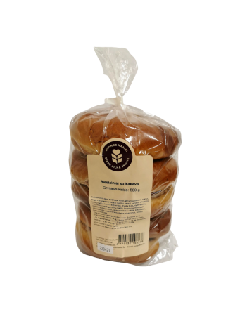 Riestainiai su kakava, 500g
