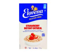 Avižinė košė su braškėmis ELOVENA, be glitimo 5  x 40 g