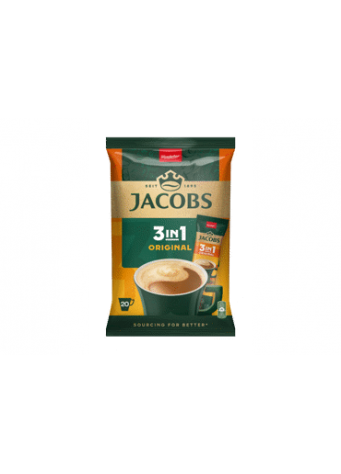 Tirpiosios kavos gėrimas JACOBS 3IN1 ORIGINAL, 252 g