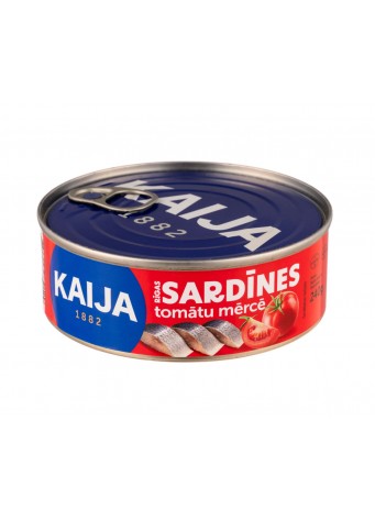 Konservuota skumbrė Kaija pomidorų padaže 240g