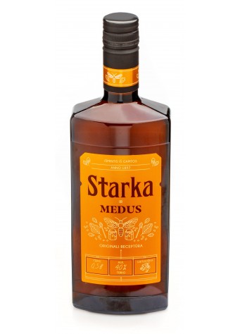 Spiritinis gėrimas „Vilniaus Starka & medus“ 40% 0.5l