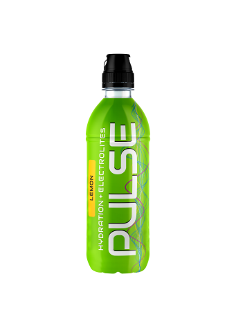 Negazuotas citrinų skonio angliavandenių ir elektrolitų gaivusis gėrimas su vitaminais „PULSE“ 500 ml