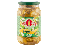 Agurkų salotos MAMOS KONSERVAI, marinuotos, 820 g