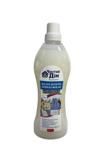 Baltas skystas ūkiškas muilas 1000ml