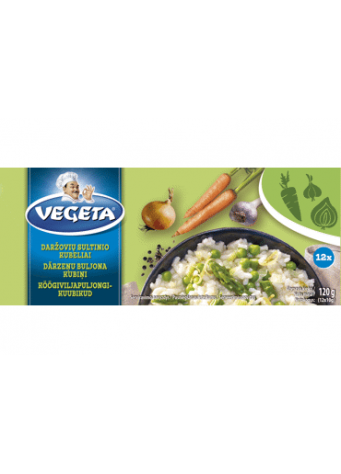 Daržovių sultinys VEGETA, 12 x 10 g, 120 g