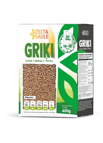 Grikiai Zelta Saule 4x100g