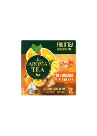Vaisinė apelsinų ir imbierų arbata AROMA TEA, 40 g