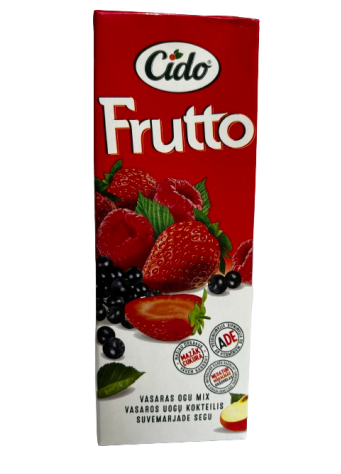 Sulčių gėrimas Vasaros uogų kokteilis Cido Frutto 1,5 L