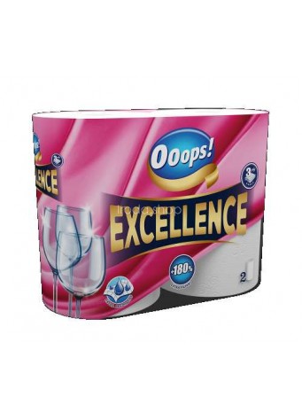 Popieriniai rankšluosčiai Ooops! Excellence 2 vnt.