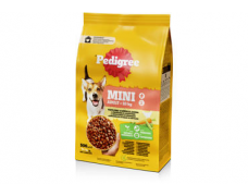 Sausasis šunų ėdalas PEDIGREE MINI,su višt. ir daržov.,500 g