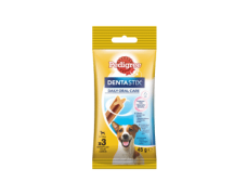 Mažų veislių šunų skanėstai PEDIGREE DENTASTIX, 3 vnt., 45 g