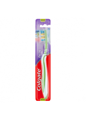 Dantų šepetėlis „COLGATE ZIG ZAG“ MEDIUM, 1 vnt.