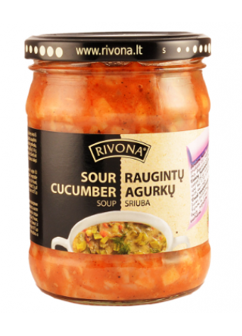 Sriuba raugintų agurkų 480g Rivona