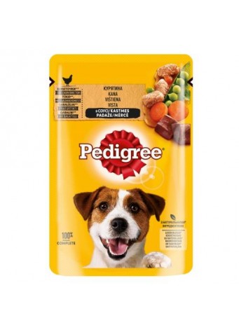 Šunų maistas Pedigree su jautiena 100g