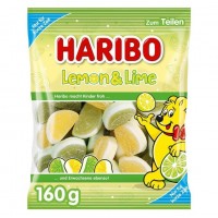 Guminukai HARIBO LEMON & LIME, 160 g