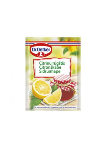 Citrinų rūgštis DR.OETKER, 20 g