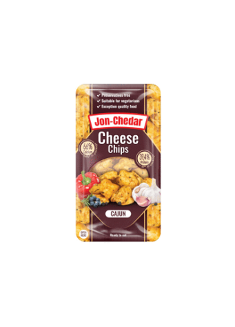 Čederio sūrio gabaliukai JON-CHEDAR CAJUM 50%  80g