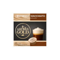 Kavos kapsulės AROMA GOLD ESPRESSO MACCHIATO, 104 g
