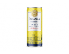 Gazuotas ferment. saldus alkoholinis gėrimas ESCANZA BUBBLES, 250 ml