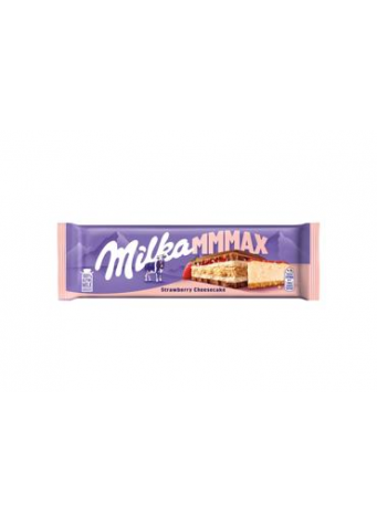Pieninis šokoladas MILKA, braškinio sūrio pyrago skonio, 300 g