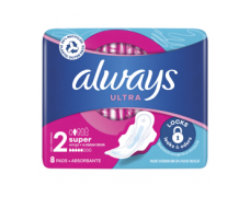 Higieniniai paketai ALWAYS Ultra Super Plus, S2, 8 vnt.