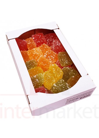 Marmeladas cukruotas įvairiaspalvis ASORT 400g