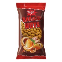 Žemės riešutai traškioje luobelėje JĖGA, barbekiu skonio, 200 g