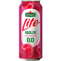 Nealkoholinis alaus kokteilis Lite Radler , aviečių 500 ml 0.0%