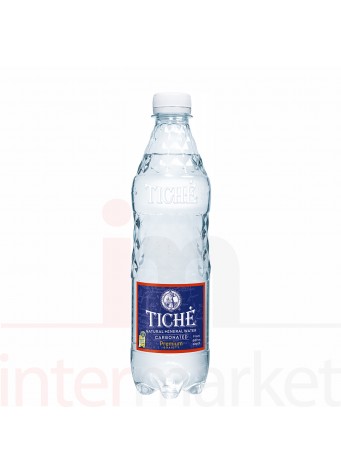 Natūralus mineralinis vanduo gazuotas TICHĖ 0,5L