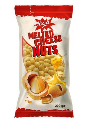 Žemės riešutai traškioje luobelėje JĖGA, lydyto sūrio skonio, 200 g