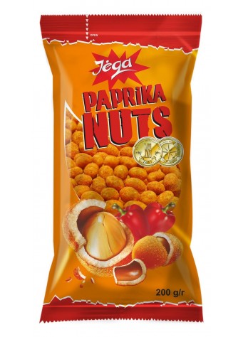 Žemės riešutai traškioje luobelėje JĖGA su paprikomis, 200 g