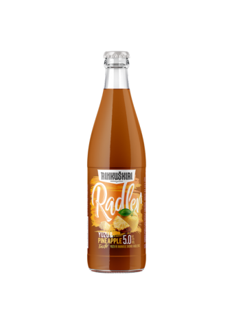 Rinkuškiai Radler Yuzu & Pineapple 5%, 0,5 L 