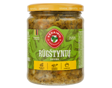 Sriuba rūgštynių su rūkyta šonine KĖDAINIŲ KONSERVAI 480g