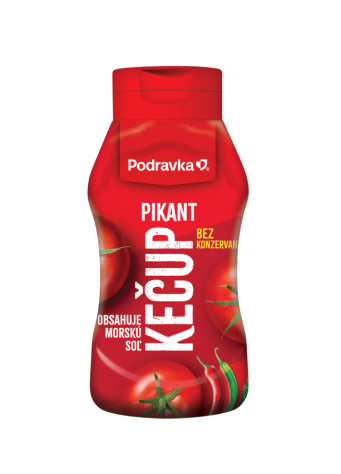 Aštrus kečupas „Podravka“, 500 g