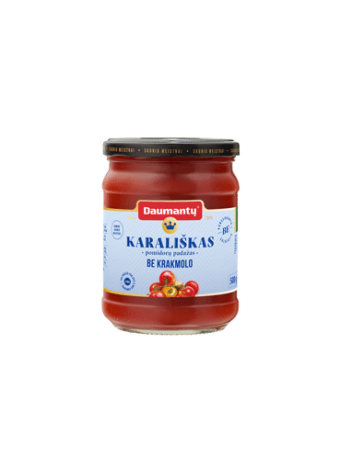 KARALIŠKAS Daumantų pomidorų padažasbe be krakmolo, 500 g