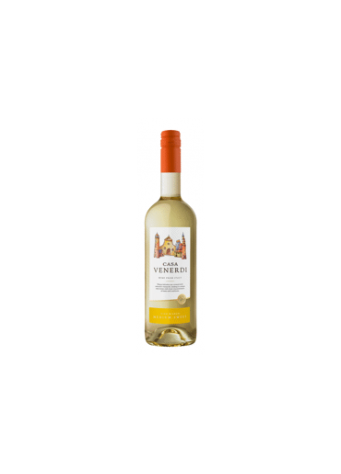 Baltasis pusiau sausas vynas CASA VENERDI BIANCO, 750 ml 11%
