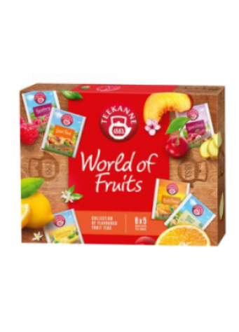Teekanne vaisinių arbatų rinkinys World of fruits 30 vnt.